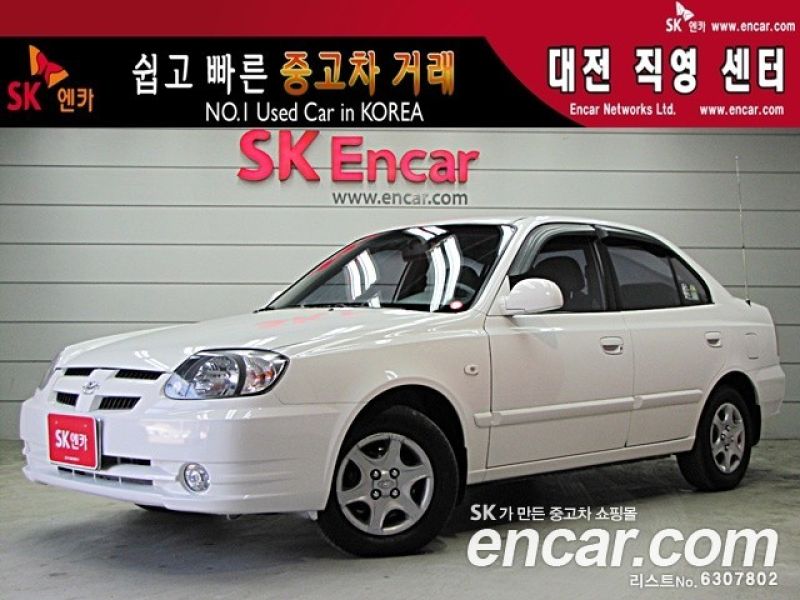 2005 Hyundai New Verna 4DR 1.3 GL Standard Made in Korea